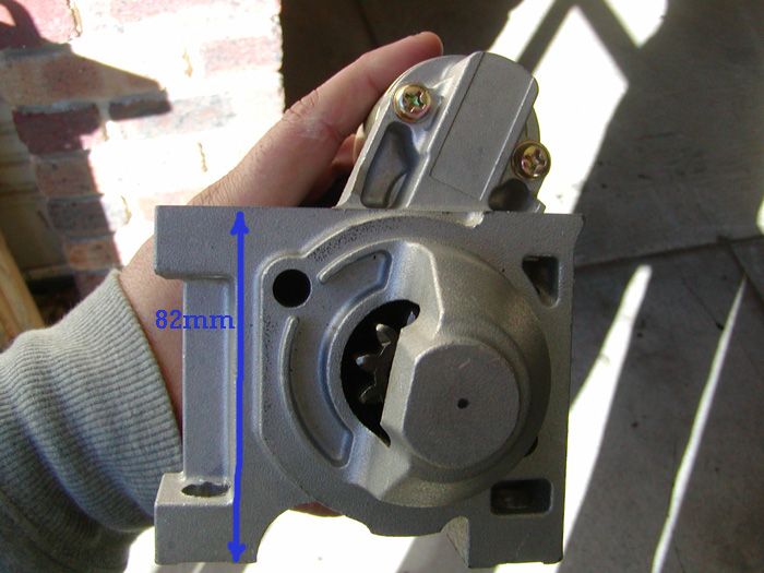 Starter motor / bell housing